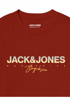 Tricou JACK &JONES Canggu - 12281809-Arabian Spice [1]