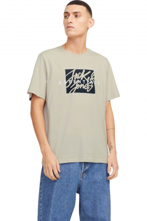 TRICOURI - Tricou JACK &JONES Colton - 12268439-Moonbeam