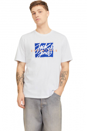 ÎMBRĂCĂMINTE - Tricou JACK &JONES Colton - 12268439-White