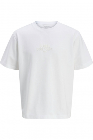 TRICOURI - Tricou JACK &JONES Concrete Tonal - 12273294-Bright White