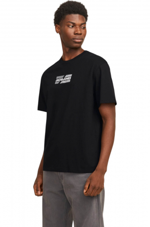 ÎMBRĂCĂMINTE - Tricou JACK &JONES Corp Graphic - 12268415-Black