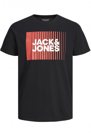 TRICOURI - Tricou JACK &JONES Corp Logo - 12233999-Black