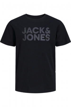 TRICOURI - Tricou JACK &JONES Corp Logo JNR - 12152730-Black