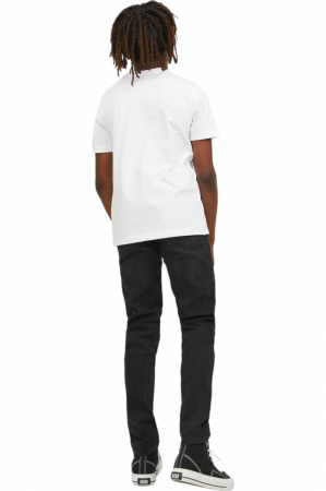 Tricou JACK &JONES Corp Logo Play JNR - 12237411-White [1]