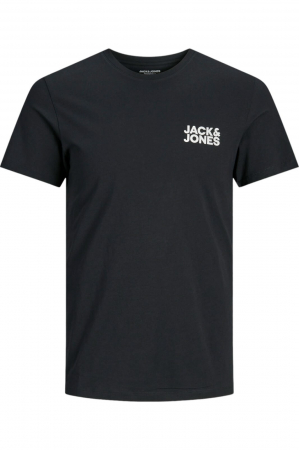 BĂRBAŢI - Tricou JACK &JONES Corp Logo Small Print - 12151955-Black SP