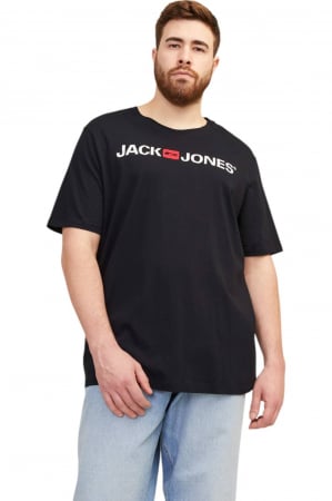 BĂRBAŢI - Tricou JACK &JONES Corp Logo SS PLS - 12184987-Black