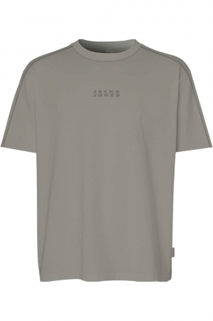 BĂRBAŢI - Tricou JACK &JONES Costance Minimal Text - 12282875-Vetiver