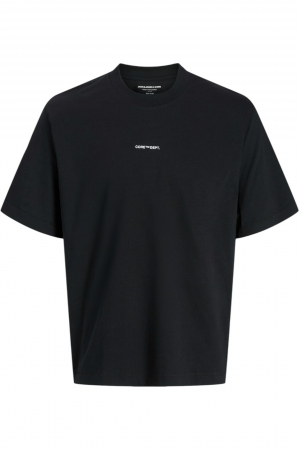 ÎMBRĂCĂMINTE - Tricou JACK &JONES Cover Script Back PLS - 12288178-Black