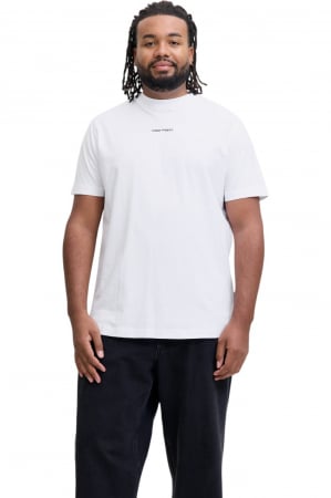 NOUTĂŢI - Tricou JACK &JONES Cover Script Back PLS - 12288178-Bright White
