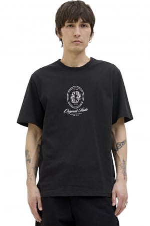 ÎMBRĂCĂMINTE - Tricou JACK &JONES Dia Graphic Front - 12286609-Black