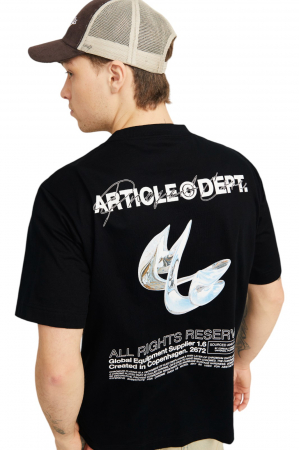 Tricou JACK &JONES Dynamic Dust - 12273867-Black [2]