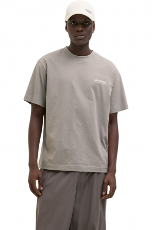 BĂRBAŢI - Tricou JACK &JONES Dynamic Dust - 12273867-Gray Flannel