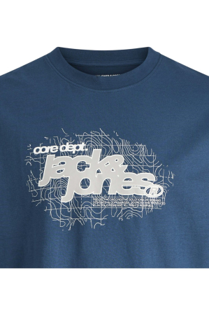 Tricou JACK &JONES Grid Branding JNR - 12288652-Titan [1]