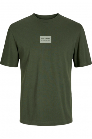 BĂRBAŢI - Tricou JACK &JONES Hakkai - 12256801-Kombu