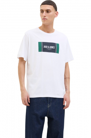 BĂRBAŢI - Tricou JACK &JONES Hayato BTS LN - 12278508-White