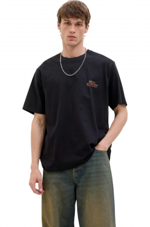 BĂRBAŢI - Tricou JACK &JONES Hydra Photo - 12276825-Black