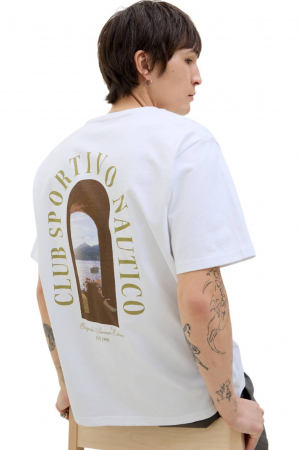 Tricou JACK &JONES Hydra Photo - 12276825-Bright White [2]
