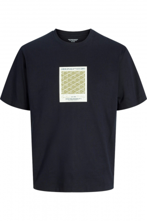 TRICOURI - Tricou JACK &JONES Islington AOP - 12273019-Black