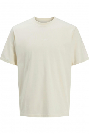 BĂRBAŢI - Tricou JACK &JONES Lido AOP Back Print - 12276629-Sweet Corn