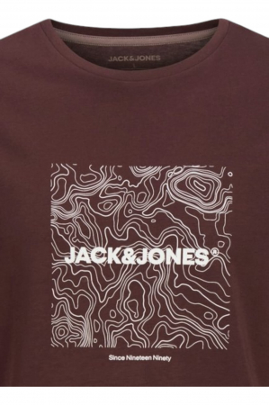 Tricou JACK &JONES Liner - 12256780-Vineyard [1]