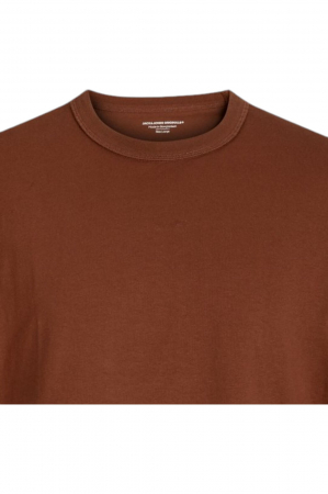 Tricou JACK &JONES Lucca Blank - 12276585-Brandy [1]