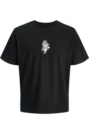 TRICOURI - Tricou JACK &JONES Miko Crew - 12278533-Black