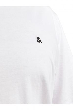 Tricou JACK &JONES Paulos Crew PLS - 12253778-White [3]