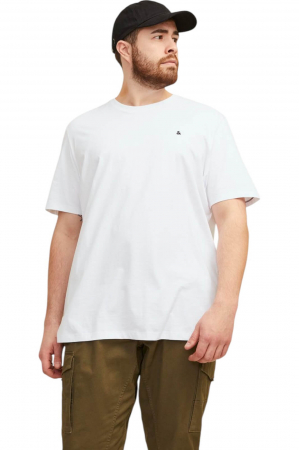 BĂRBAŢI - Tricou JACK &JONES Paulos Crew PLS - 12253778-White