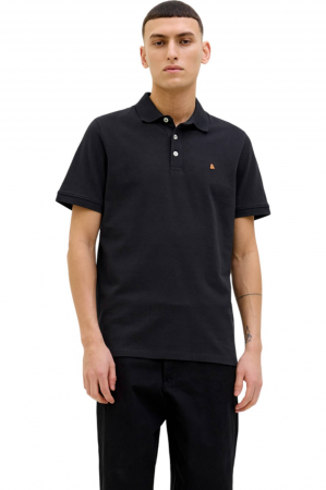 ÎMBRĂCĂMINTE - Tricou JACK &JONES Paulos Polo - 12136668-Black