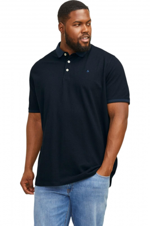 ÎMBRĂCĂMINTE - Tricou JACK &JONES Paulos Polo SS PLS - 12143859-Dark Navy