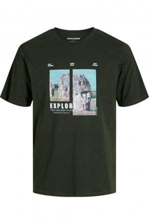 BĂRBAŢI - Tricou JACK &JONES Ryu Crew Neck - 12278540-Duffel Bag