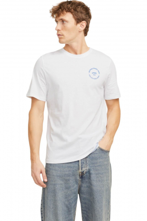 TRICOURI - Tricou JACK &JONES Simon - 12269280-White SP