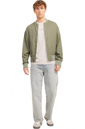 Tricou JACK &JONES Taka - 12269369-Moonbeam [3]
