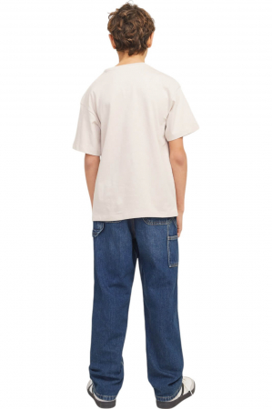 Tricou JACK &JONES Taka JNR - 12269869-Moonbeam [1]