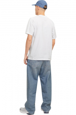 Tricou JACK &JONES Tarmac Camo Front - 12273239-Bright White [1]