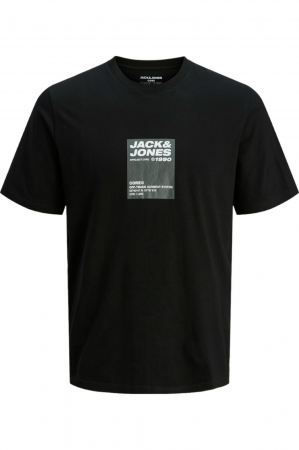 Tricou JACK &JONES Terrain - 12268181-Black [0]