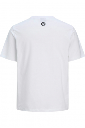 Tricou JACK &JONES UFC CN - 12290261-Bright White [3]