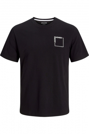 TRICOURI - Tricou JACK &JONES Verner - 12269314-Black
