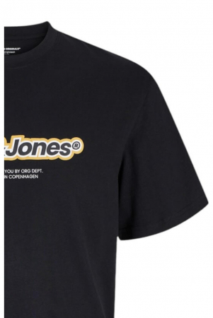 Tricou JACK &JONES Vesterbro Newton Brand - 12265740-Black [3]