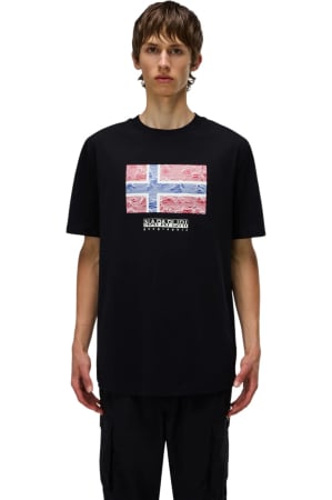 ÎMBRĂCĂMINTE - Tricou Napapijri Drapeau SS - 91K941
