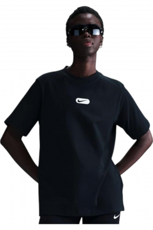 TRICOURI - Tricou NIKE Club Swoosh SS - HQ1698-010
