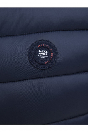 Vesta JACK &JONES Bradley Light Bodywarmer Collar - 12280973-Sky Captain [3]