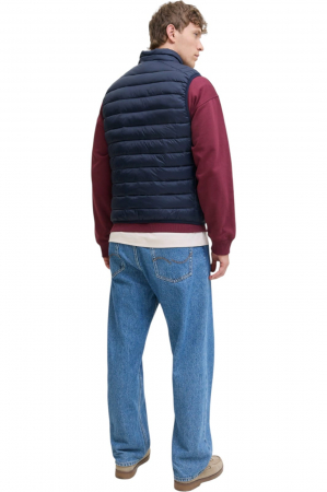 Vesta JACK &JONES Bradley Light Bodywarmer Collar - 12280973-Sky Captain [1]