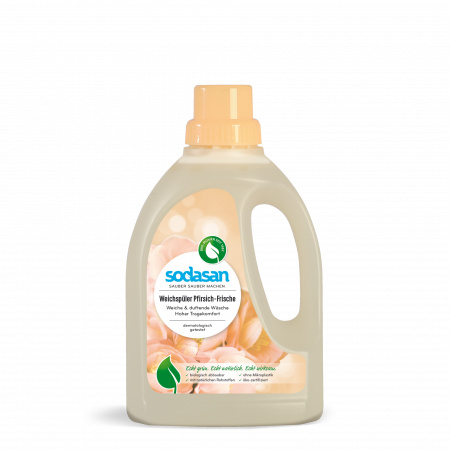 DETERGENŢI BIO - Balsam ecologic de rufe Sodasan cu aroma de piersici