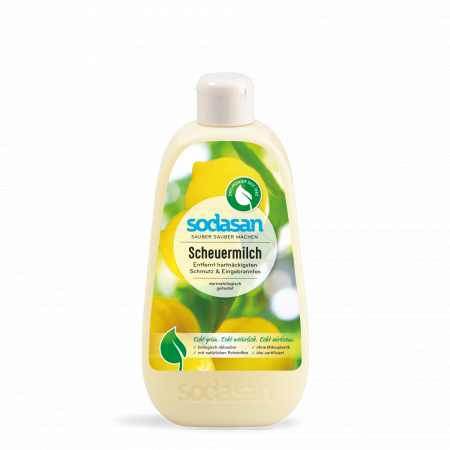 DETERGENŢI BIO - Cremă abrazivă ecologică de curăţat suprafeţe Sodasan