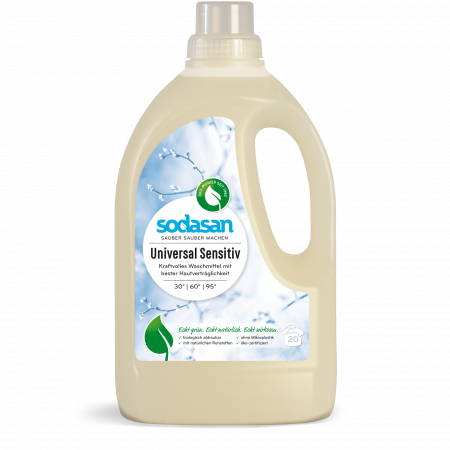 DETERGENŢI BIO - Detergent ecologic lichid de rufe universal Sensitiv Sodasan