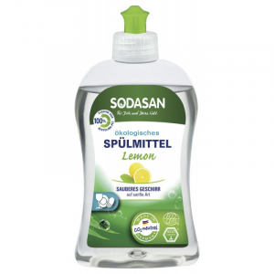 Detergenţi bio de vase - Detergent ecologic lichid de vase cu lămâie Sodasan
