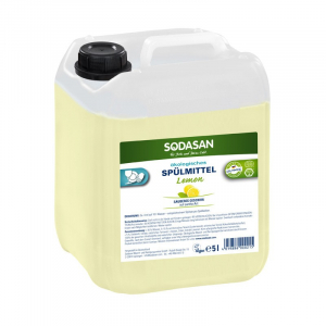 Detergenţi bio de vase - Detergent ecologic lichid de vase cu lămâie Sodasan
