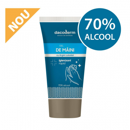 SOLUŢII DE DEZINFECTARE - Gel igienizant cu alcool şi argint coloidal