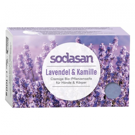 Săpunuri solide - Săpun bio Lavandă Mușețel Sodasan